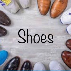 Different styles of shoes